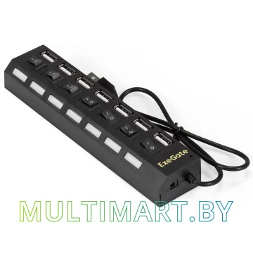 USB-хаб ExeGate DUB-72SW (EX293978RUS)